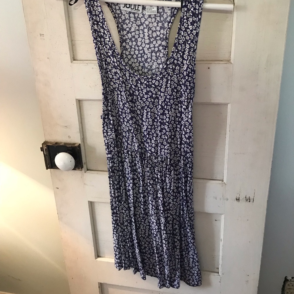 Floral Blue Dress